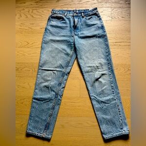 Zara Light Blue Straight Leg Women's Jeans